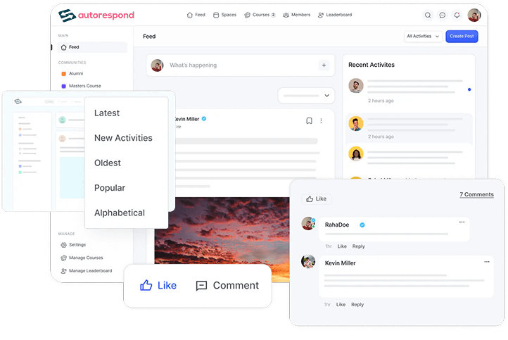 A private community on your own domain